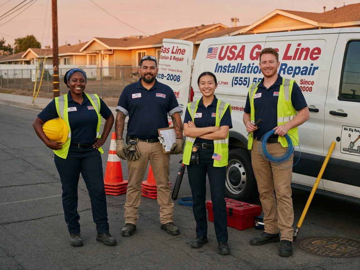 Gas Line Installation company in Ashley, ND